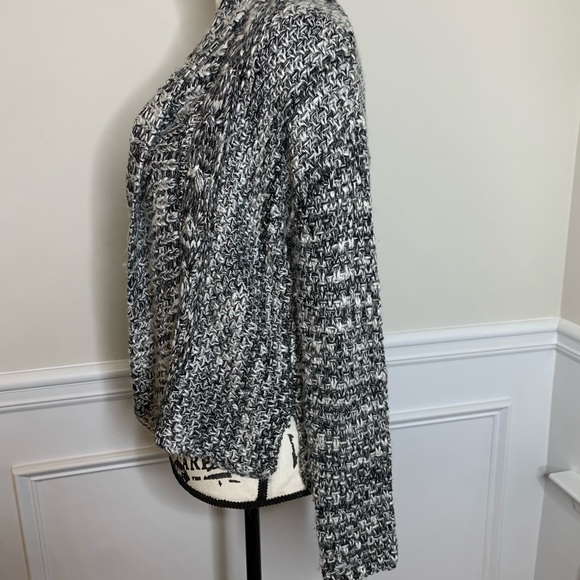 Anthropologie Moth gray marled open cardigan XS - Picture 4 of 6
